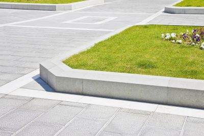 Modern Concrete Edging